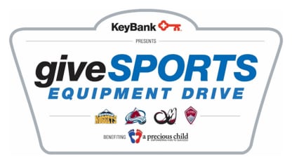 giveSPORTS Equipment Drive KeyBank logo