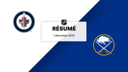 WPG vs BUF | Résumé 01/12/25