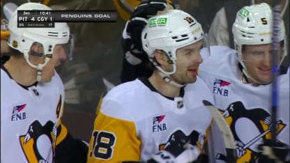 PIT@CGY: Novak scores goal against Dustin Wolf