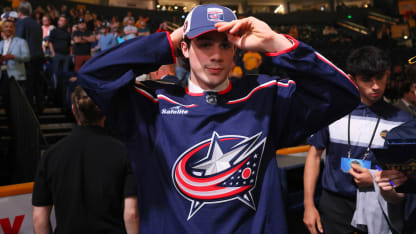 Tyler Peddle wait pays off, goes to Columbus Blue Jackets as last pick in 2023 NHL Draft