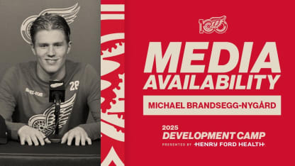 Detroit Red Wings Development Camp Day 1 Media