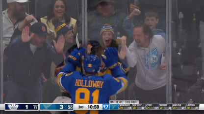 Holloway extends the lead