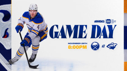 how to watch buffalo sabres minnesota wild preview stats