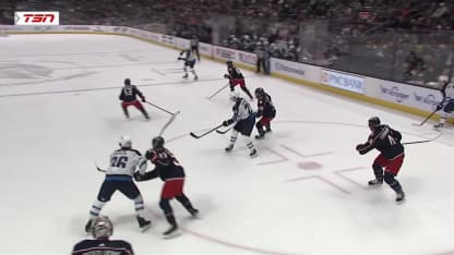 WPG@CBJ: Namestnikov scores goal against Elvis Merzlikins