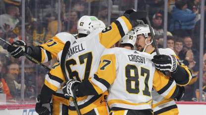 Erik Karlsson Rickard Rakell målskyttar för Pittsburgh Penguins