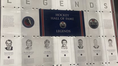 Hall of Fame Room - Rogers Place in Edmonton bietet Raum für Geschichte