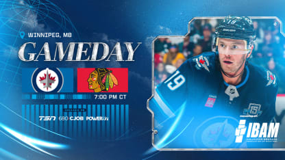 Game Information: October 30 Winnipeg Jets vs. Chicago Blackhawks