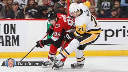 Matt Duchene, Evgeni Malkin OTT-PIT Rosen badge