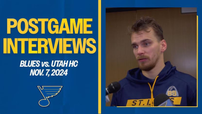 Nov. 7: Postgame interviews