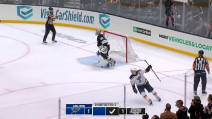 STL@LAK: Blues star in shootout