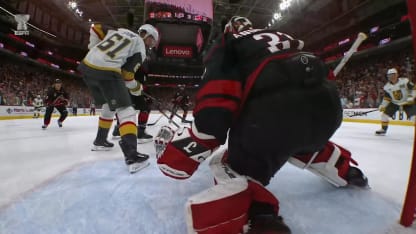 VGK@CAR: Stone scores goal against Frederik Andersen