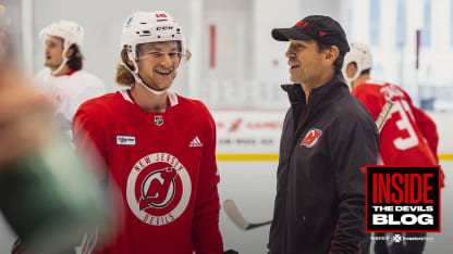 Dawson Mercer Alain Nasreddine Blog practice