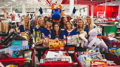 Islanders Wives and Girlfriends Go Toy Shopping for Children in Need