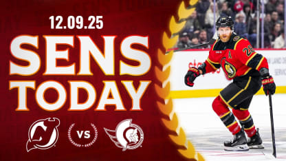 Sens Today: Prepping For The Devils
