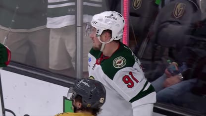 MIN@VGK: Tarasenko scores goal against Akira Schmid