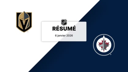 VGK vs WPG | Résumé | 06/01/2026