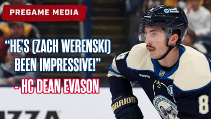 Head Coach Dean Evason, CBJ vs. CAR | Pregame Media