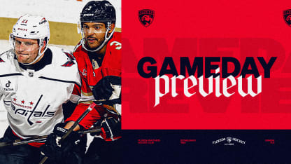 PREVIEW: Panthers clash with Capitals, kick off back-to-back in Sunrise