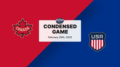 CAN at USA | Condensed Game | 4 Nations Face-Off