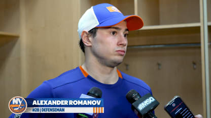 NYI 4 at NJD 3 (OT): Alexander Romanov