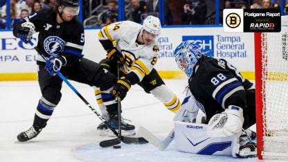 Boston Bruins Tampa Bay Lightning game recap April 4, 2026