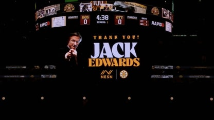 Bruins honor Jack Edwards