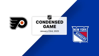 PHI at NYR | Condensed Game