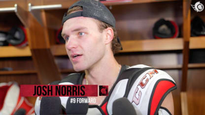 Josh Norris Pregame Media vs WSH