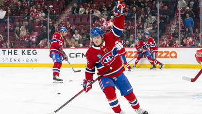 Caufield sets new career high with goal on the rush