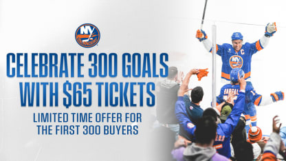 Anders Lee 300th Goal Ticket Offer