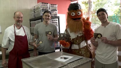 Flyers visit Durig Chocolatier
