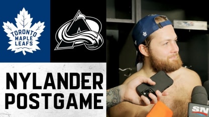 William Nylander | Post Game vs Colorado Avalanche