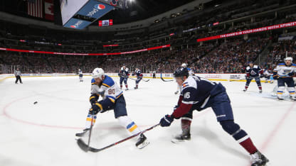 Nikita Zadorov Colorado Avalanche St. Louis Blues Third Jersey Alternates 30 November 2018