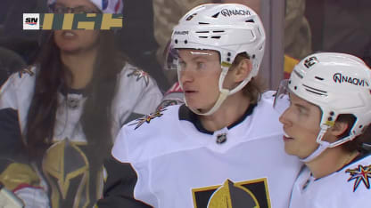 VGK@CGY: Korczak scores goal against Devin Cooley