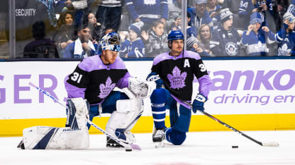 Leafs Canadian Cancer Society 11.11