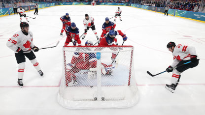 MacKinnon set up by McDavid for CZE CAN recap