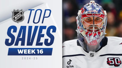 Top Saves from Week 16 of the 2024-25 NHL Season