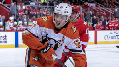 Leo Carlssons poängsvit bruten när Anaheim Ducks föll