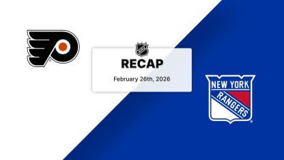 PHI at NYR | Recap