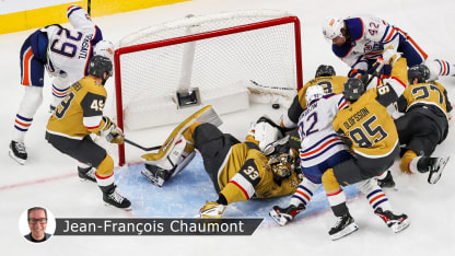Analyse Oilers Golden Knights deuxième ronde match no 5