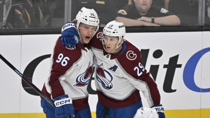 Rantanen, MacKinnon sync up for opener