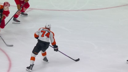 PHI@DET: Tippett scores goal against John Gibson