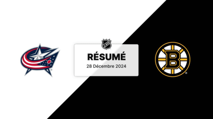 CBJ vs BOS | Résumé 28/12/24