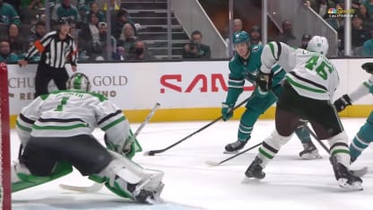 DAL@SJS: Skinner scores PPG against Casey DeSmith