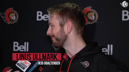 Linus Ullmark Media Availability 09/25/2024