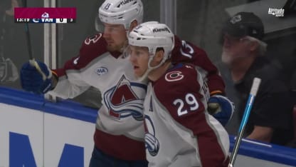 MacKinnon breaks the ice