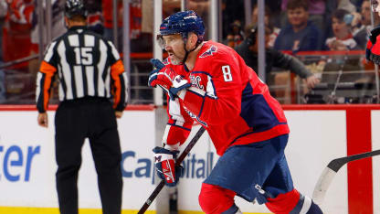 Ovechkin ouvre la marque avec un laser