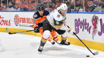 Golden Knights fall to Oilers