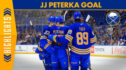 Peterka Goal vs. PIT