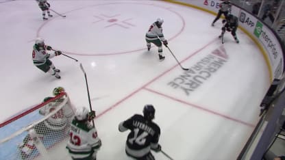 MIN@LAK: Kempe scores goal against Jesper Wallstedt